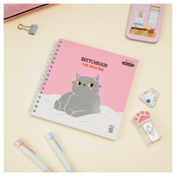 Скетчбук 60л., 150*150 MESHU 