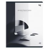 Тетрадь предметная 48л., BG "В гранях разума" - Информатика, матовая ламинация