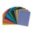 Цветная бумага мелованная А4, Мульти-Пульти, 24л., 24цв., в папке, 