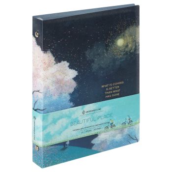 Тетрадь на кольцах А5, 80л., Greenwich Line 