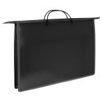 Папка для чертежей и рисунков А3 Först, черный, пластик, на молнии