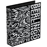 Папка-регистратор Berlingo "Monochrome", 80мм, ламинированная, с рисунком Папка-регистратор Berlingo "Monochrome", 80мм, ламинированная, с рисунком
