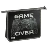 Папка для тетрадей 2 отделения, ArtSpace "Game Over", А5, пластик, на молнии
