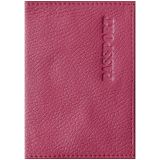 Обложка для паспорта OfficeSpace "Промо", кожа, фуксия