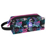 Пенал 2 отделения, 200*80*90 Berlingo "Find your way", полиэстер