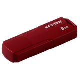 Память Smart Buy "Clue" 8GB, USB 2.0 Flash Drive, бордовый Память Smart Buy "Clue" 8GB, USB 2.0 Flash Drive, бордовый