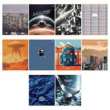 Тетрадь 48л., А5, линия BG "Микс-10. мальчики", эконом