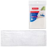 Насадка МОП для швабры OfficeClean Professional с карманами, 40*10см, микрофибра, белая