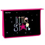 Папка для тетрадей 1 отделение, А4 Berlingo "Little Star", 340*245*40 мм, пластик, на молнии