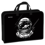 Папка с ручками 1 отделение, А4 Berlingo "Trailblazer", 340*245*75мм, пластик, на молнии