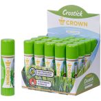 Клей-карандаш Crown "Expert", 15г, ПВП Клей-карандаш Crown "Expert", 15г, ПВП