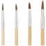 Набор кистей ArtSpace 4шт., Пони, круглые № 2, 3, плоские № 4, 6, блистер, европодвес