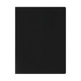 Папка с 30 вкладышами СТАММ А4, 17мм, 500мкм, пластик, черная