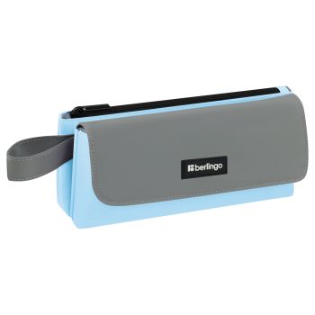 Пенал мягкий 2 отделения, 1 карман, 225*110*45 мм, Berlingo 