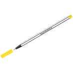 Ручка капиллярная Luxor "Fine Writer 045" желтая, 0,8мм