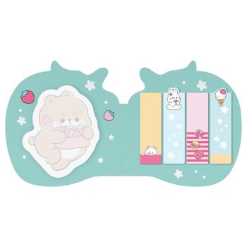 Флажки-закладки и самоклеящиеся блоки в наборе MESHU 