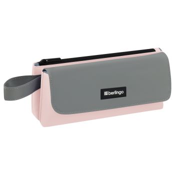 Пенал мягкий 2 отделения, 1 карман, 225*110*45 мм, Berlingo 