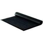 Коврик влаговпитывающий, ворсовый, ребристый OfficeClean, 60*90см, черный Коврик влаговпитывающий, ворсовый, ребристый OfficeClean, 60*90см, черный