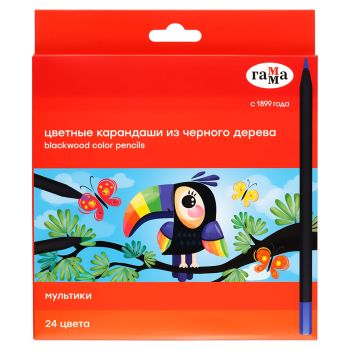 Карандаши цветные Гамма 