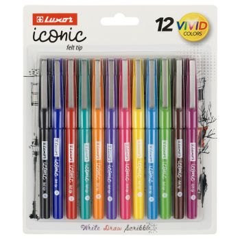 Набор капиллярных ручек Luxor 