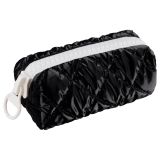 Пенал, 200*80*60 ArtSpace "Urban black", 50% полиэстер, 50% полиуретан, белая молния, подкладка