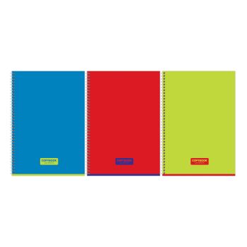 Тетрадь 120л., А4, клетка, на гребне BG 