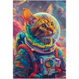 Пазл  104 эл. ТРИ СОВЫ "Кот-космонавт"