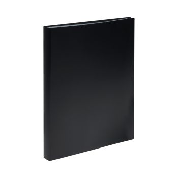 Папка с 60 вкладышами СТАММ А4, 21мм, 600мкм, пластик, черная