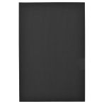 Холст на МДФ Гамма "Студия", 20*30см, цвет черный, 100% хлопок, 280г/м2, мелкое зерно