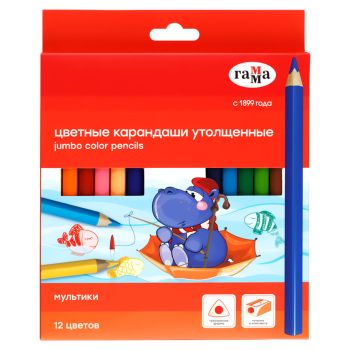 Карандаши цветные Гамма 