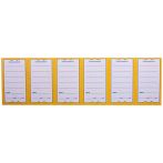 Ценник OfficeSpace "Бабочка 6", упаковка 30л.