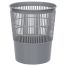 Корзина для бумаг СТАММ, 14л, сетчатая, серая