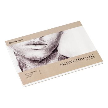 Скетчбук для графики и эскизов 40л., А4 Greenwich Line 