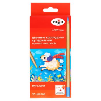 Карандаши цветные Гамма 