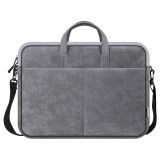 Сумка для ноутбука 15.6" Defender Solid, полиуретан, серый, карман