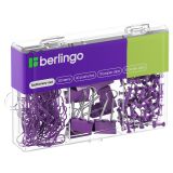 Набор мелкоофисных принадлежностей Berlingo, 120 предметов, фиолетовый, пластиковая упаковка Набор мелкоофисных принадлежностей Berlingo, 120 предметов, фиолетовый, пластиковая упаковка