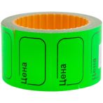 Ценник малый OfficeSpace, 30*20мм, зеленый, 200шт./рулон