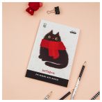 Скетчбук для рисования маркерами 50л. А5 на склейке MESHU "Cat", 90г/м2, soft touch Скетчбук для рисования маркерами 50л. А5 на склейке MESHU "Cat", 90г/м2, soft touch