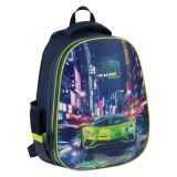 Ранец ArtSpace School Friend "Speed" 39*30*18см, 2 отделения, 2 кармана, анатомическая спинка