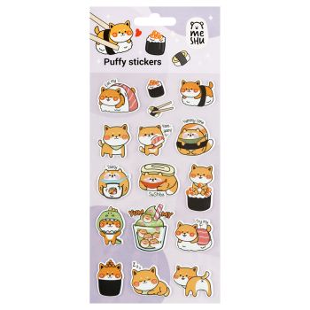 Наклейки объемные MESHU 