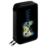 Пенал 2 отделения, 190*110 ArtSpace "Gamer", ламинированный картон, софт-тач