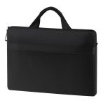 Сумка для ноутбука 15,6" Först "Basic Black", полиэстер, черный, мягкий подклад, внешнее отделение