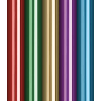 Упаковочная бумага глянц. 70*100см, MESHU, 60г/м2, ассорти 5 дизайнов