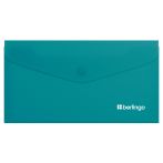 Папка-конверт на кнопке Berlingo "Soft Touch", C6, 200мкм, софт-тач, бирюзовая Папка-конверт на кнопке Berlingo "Soft Touch", C6, 200мкм, софт-тач, бирюзовая