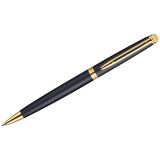 Ручка шариковая Waterman "Hemisphere Matt Black GT" синяя, 1,0мм, подарочная упаковка Ручка шариковая Waterman "Hemisphere Matt Black GT" синяя, 1,0мм, подарочная упаковка