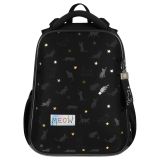 Ранец Berlingo Expert "MEOW Galaxy" 37*28*16см, 2 отделения, 2 кармана, анатомическая спинка