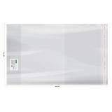 Обложка 265*450 для учебников младших классов, универсальная с липким слоем, Greenwich Line, ПП 80мкм, ШК