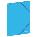Папка на резинке Berlingo "Raze" А4, 600мкм, голубая