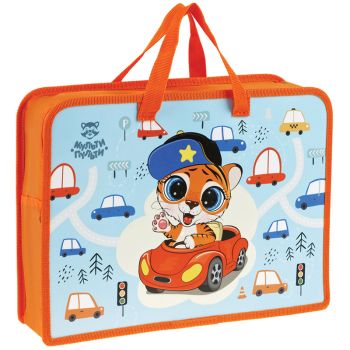 Папка с ручками А4 Мульти-Пульти 