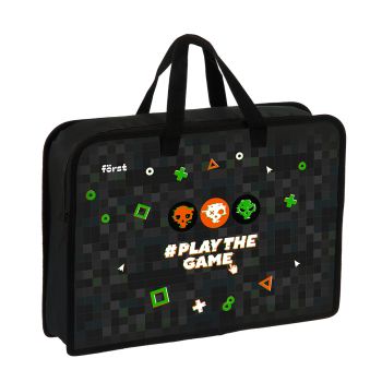 Папка с ручками 1 отделение, А4 Först 